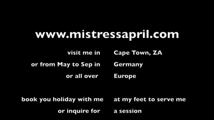 Mistress April: 女主人April - 尿道阻滞