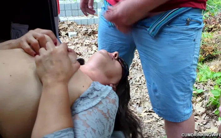Cumdrinking Wife: Cumshot Compilation with 50 Cumshots All Filmed in 2023/2024