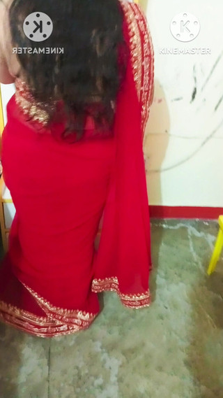 Ankita10000: Pankhuri Kunal在红色酒店房间拍摄