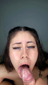 Dherlydoll Gets All the Cum Out of My Cock