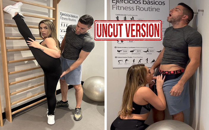 Antonio Mallorca: Uncut - Lucky Gym Personal Trainer Gets to Fuck Mimi Boliviana...