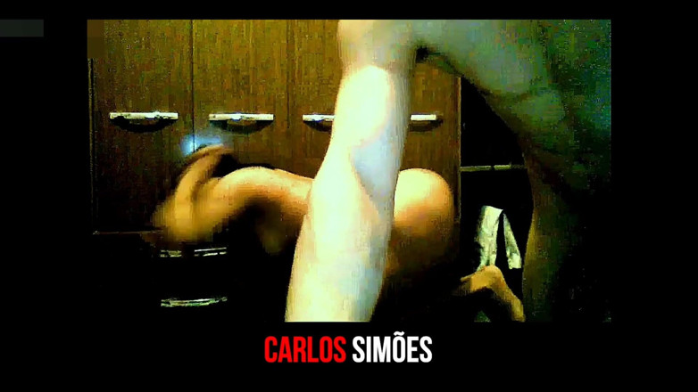 Carlos-Simoes: Gorąca brunetka Właściciel pysznego tyłka D4 ze swoim utalentowanym chłopakiem...
