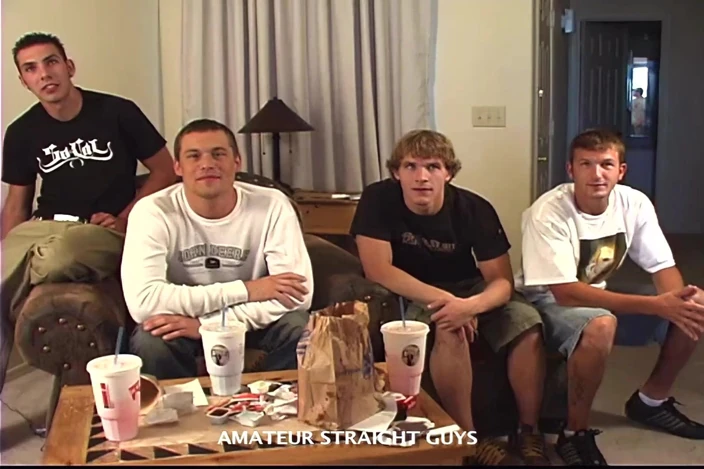 Jay's Amateur Straight Guys: Orgyfest! 14 Straight Guys in 4 Full Movies!!