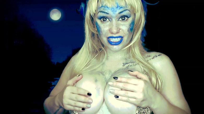 Goddess Misha Goldy: Crudele sirene ti terrorizza ed ingoia vivo