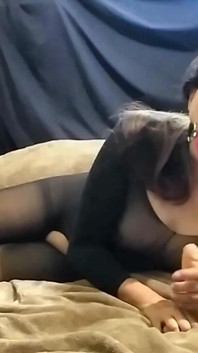 Hot Fit Asian Jasmine Jade Ball zakneblowany begging i JOE - Szarpnij się z zachęty