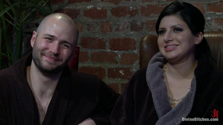 Divine Bitches by Kink: Cuckold Husband: eat His Cum, Cuck!