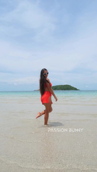 Beauty Bikini and Hot Chill on the Beach