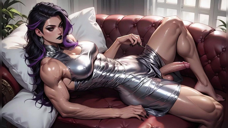 EWFA: Une trans à grosse bite se fait enculer