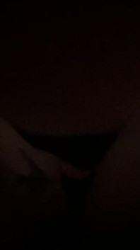 Trans Girl Shows Her Boobs and Strokes Her Dick