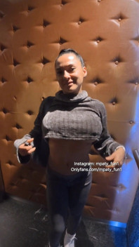 Showing My Tits Elevator Exhibitionism
