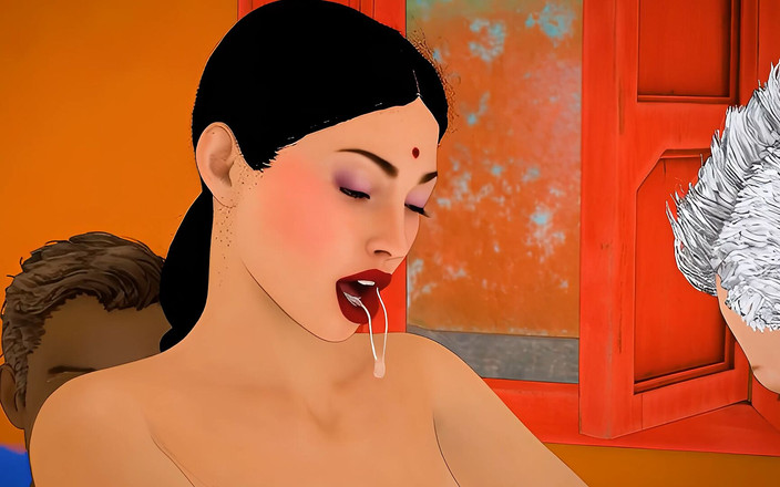 Piya Bhabhi: 밀프와 집주인에게 따먹히는 인도 바비 - 갱뱅 섹스
