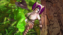 Games looper sex: Kokoro tvrdě ošukaná Ogre Goblin Monster (4 z 11)