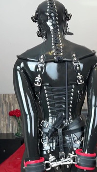 Miss Fetilicious Bound in Full Heavy Rubber