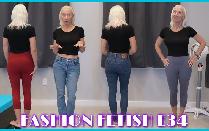 Milf Stella: Jeans and Leggings Try on Haul - Fashion Fetish E34 - MILF...