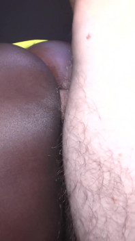 Bubble Butted Ebony Teen Inseminated with Love