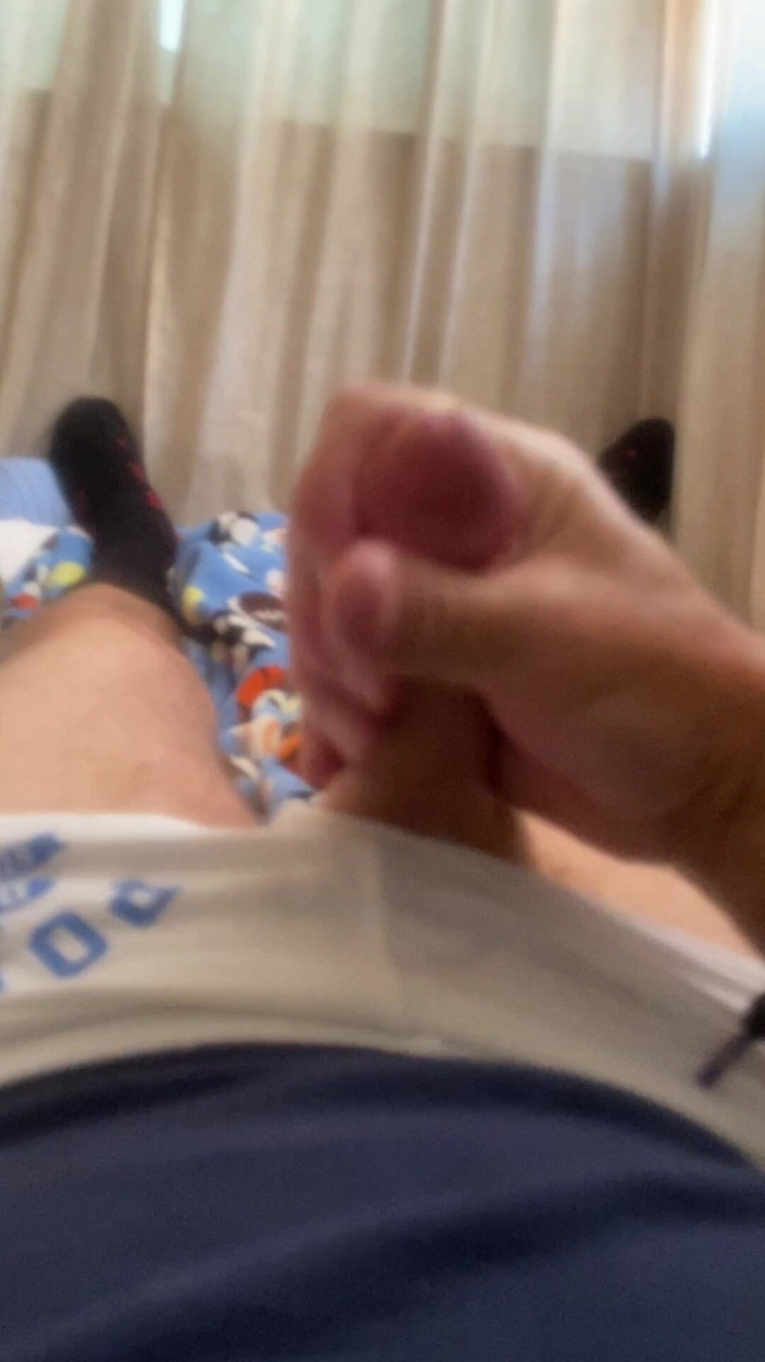 JockDad87: Jockdad87 använder sina sexleksaker för att skjuta en het belastning