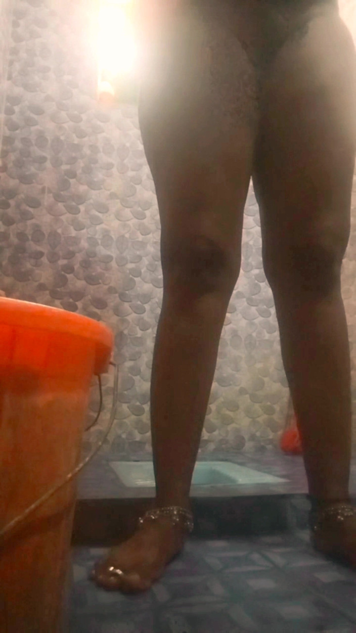 RenuRaj: Desi Tamil Naughty Wife Renu Secret Bathroom Nude Tease &amp; Saree...