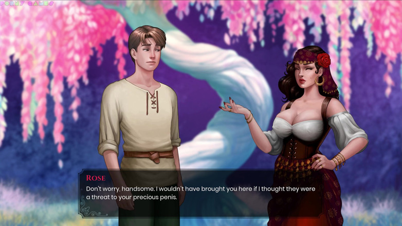 Porny Games: Apa itu Lagenda! Seks dengan Gispsy seksi, di hutan ajaib 4