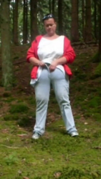 Jen Is Pissing in the Forest