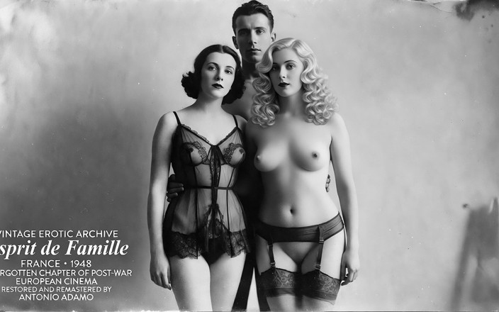 Vintage Erotic Archive: Family Spirit France, 1948 - Edisi Dipulihkan