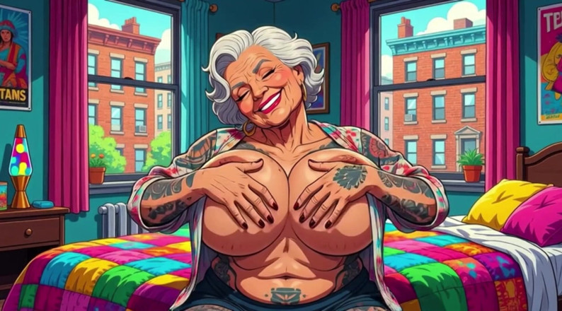 Huge Boobs: ghar par hot Ai naani