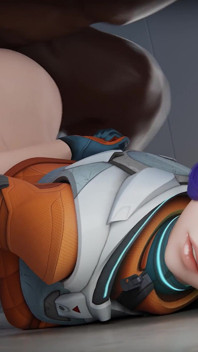 Juno Overwatch pelacur dubur 3D