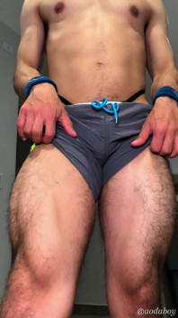 Thong, Gym and Muscles