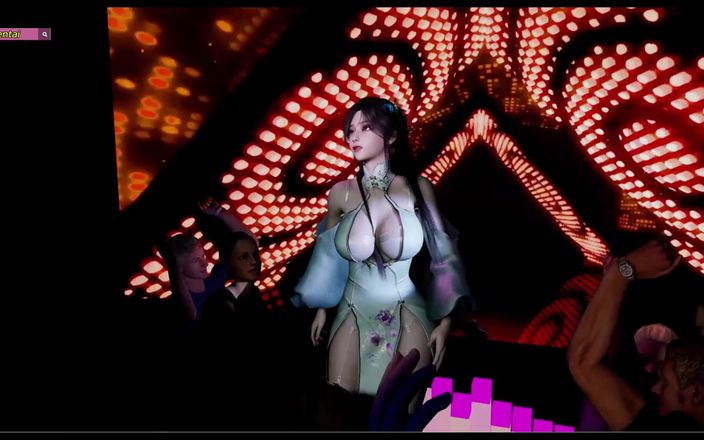 X Hentai: Skönhetsdansare - 3D -animering