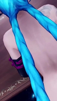 Scopare Jinx da dietro - League of legends: parodia porno 3D