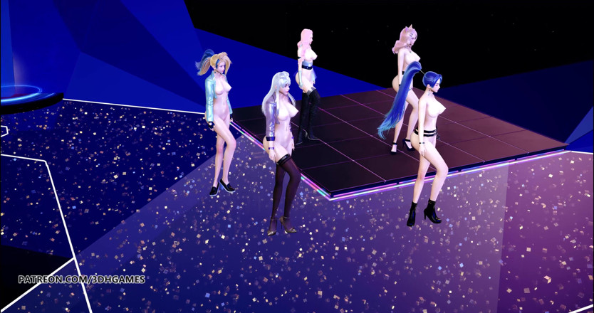 3D-Hentai Games: [MMD] STAYC - Tak špatný nahý tanec 4k 60fps