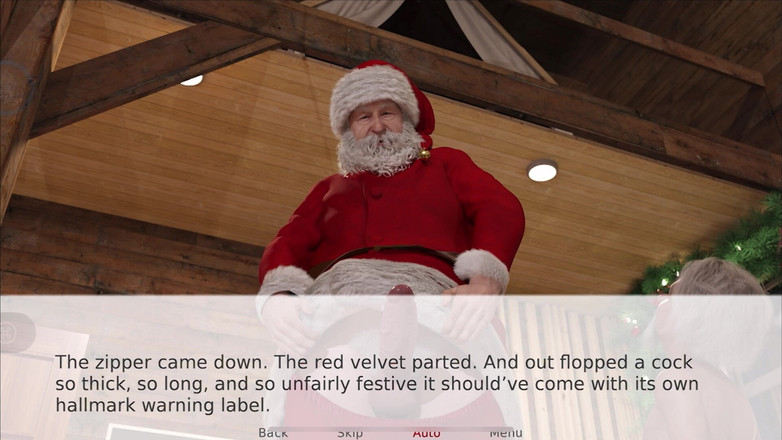 Captain ero gaming: 靴下を詰め込む - クリスマスの物語