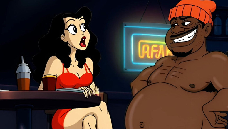 Octopussy Lovers Club: Walentynki. Kreskówka, w której żona zostaje zerżnięta w publicznej toalecie