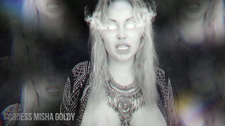 Goddess Misha Goldy: Vou drenar completamente sua vitalidade! Goze e me alimente!