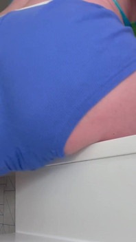 Humping Bathroom Counter in Hotel