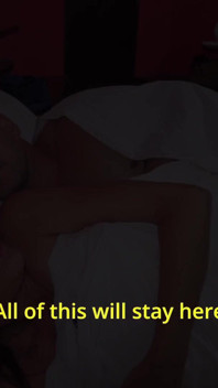 Thick Stepmom Shares Hotel Bed with Horny Stepson