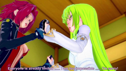 Wraith ward: CC e Kallen si divertono con Lelouch : Code Geass parodia