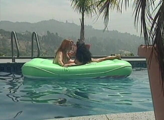 Lesbo Tube: Two nasty lesbian sluts in great lesbian scene in swimming...