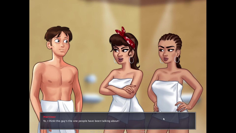 LewdArcade: Letní sága Lopez + Martinez a Liu Animation Kolekce [část 25] Nahá sexuální...
