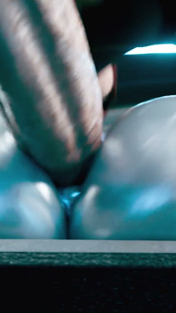Femshep &futa Edi - branlette espagnole, squirt et creampie, 3D