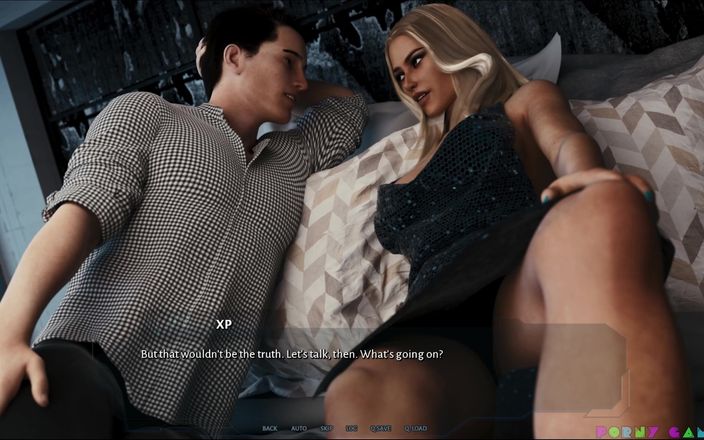 Porny Games: Кібернетичне спокушання 1-ї жінки - нарешті займаючись сексом з Ніною 11