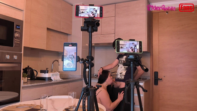 Riderqueen: Video for Fans - Stepson Visits Stepmother in the Kitchen