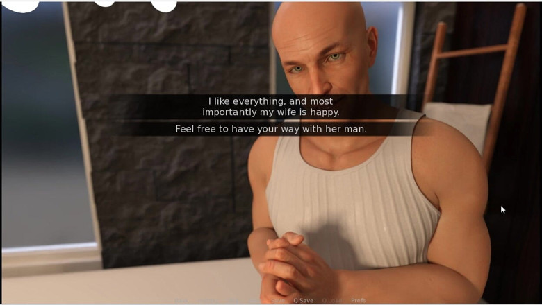 XXX Games Bunk: My hotwife - juego de roles - masaje profundo - esposa recibe masaje...
