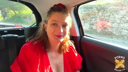 Porno Baguette: Charlotte si cewek cantik rambut merah dientot sama dua cowok...