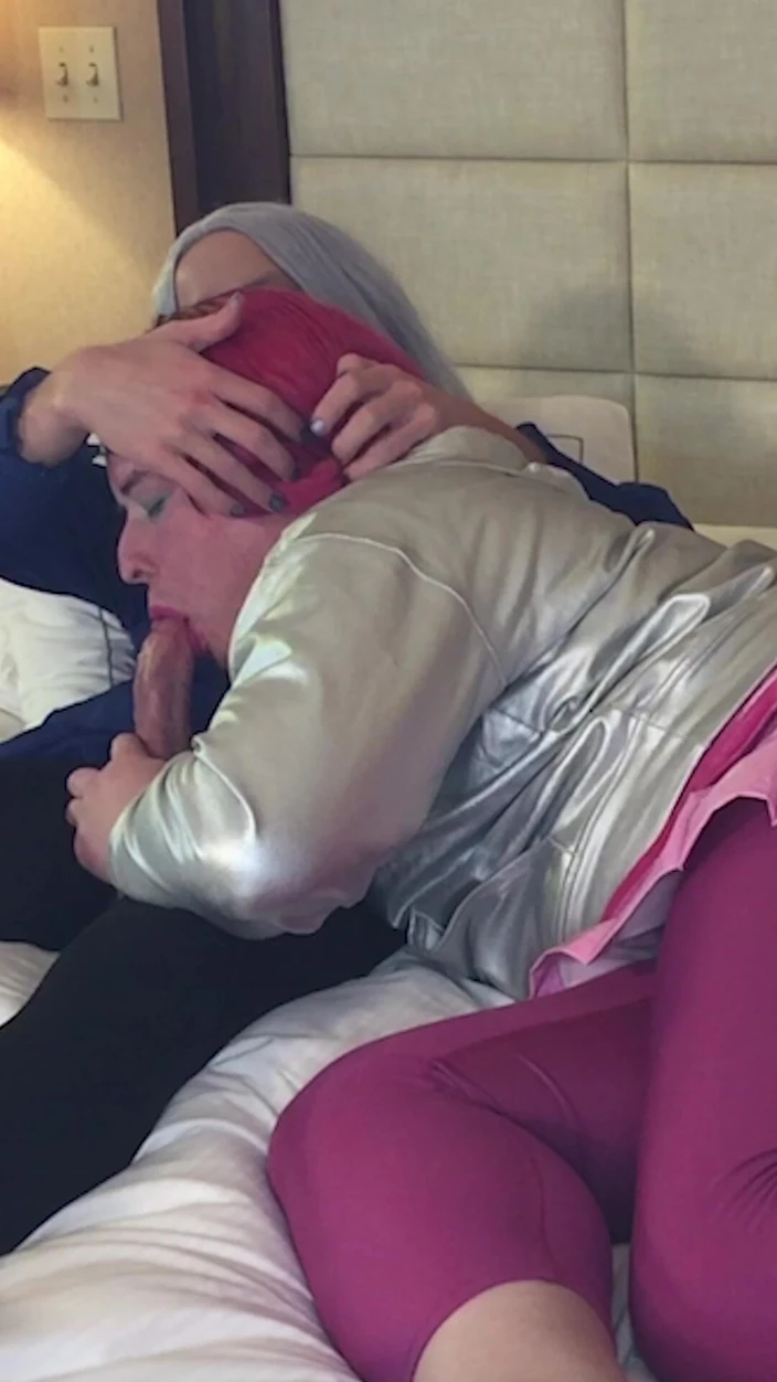 Sissy Bailey Wilde: Gorgeous Femboy Goddess Gets Blowjob From Trans Kelsey Masters - Compilation 1