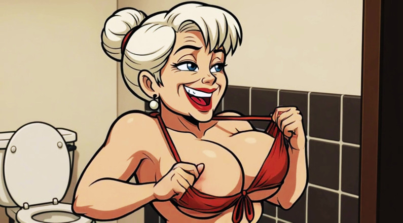 AI Porn: Scene de baie ai tachinând fundul tremurând