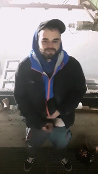 Cumshot in My Private Place Where I Go to Masturbate