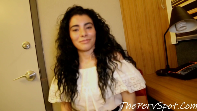 The Perv Empire: Maya Morena give a great blowjob & Gets tight pussy opened...