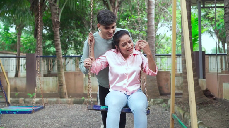 Desi Maal studios: Heiße tante rief ihren freund in den garten und hatte...