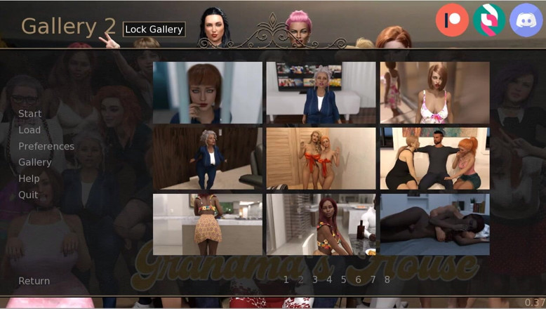 XXX Games Bunk: Babcia's House G'sh - Gameplay - Odgrywanie roli - murzynka dziewczyna seks po...