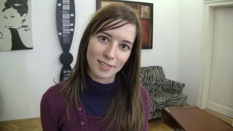 Big Dong Pleasures: Lovely babe is jerking big cock in POV